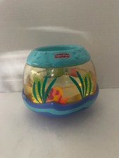 Works Rare 2001 Fisher-Price Ocean Wonders Musical Fishbowl Toy Musical Y2K