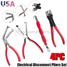 4Pcs/Set Electrical Disconnect Pliers for Cars, Electrical Connector Separator