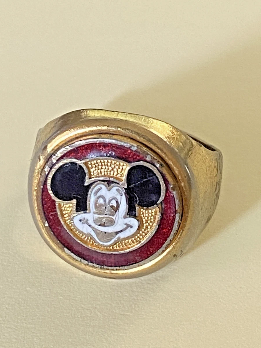 Mickey Mouse Ring In Disney Jewelry (Pre-1968) for sale | eBay
