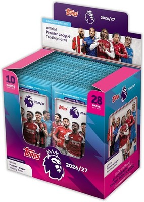 Topps Flagship Premier League 2026/27 - 28 Booster Display Box Fussball NEU OVP