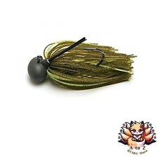 NEW Keitech Tungsten Rubber Jig Model 2 Football Jig Ver.2.0 3/8oz #401 Green