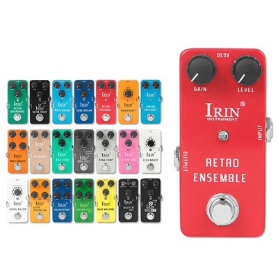 Overdrive Wah Verzerrung IRIN -Gitarren -Effekt -Pedal Vollständige Funktionen