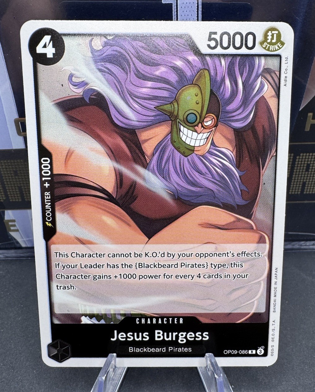 Jesus Burgess OP09-086 Emperors in the New World Foil