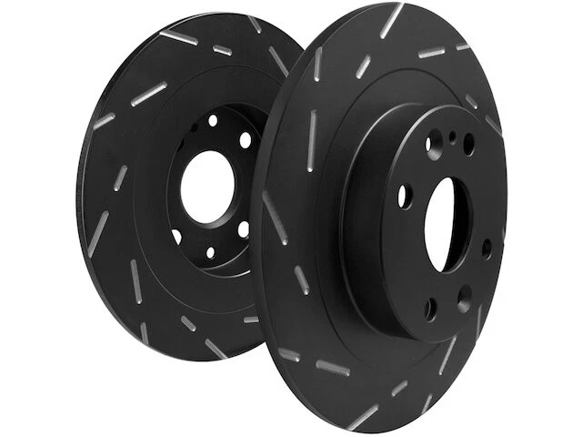 Juego de rotor de freno trasero para 03-04 Dodge Dakota SLT Plus Sport DC55F9 Foto 2 de 2