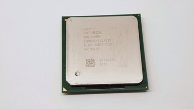 Intel Pentium 4 2.8GHz SL6PF CPU Prozessor Sockel 478 512KB 533MHz für PC