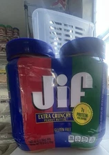 Jif Extra Crunchy Peanut Butter (48 oz., 2 pk.)