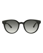 Gucci Womens Round/Oval Black Black Grey Fashion Designer Eyewear