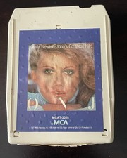 1977 Olivia Newton John Greatest Hits 8-Track Cartridge Collectible TESTED