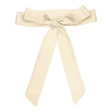 Satin Sash Belt Wedding Party Bridal Scarf Waist Belts Beige