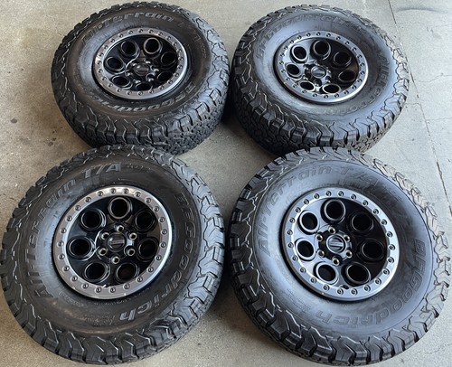 2025 FORD F150 RAPTOR R FACTORY 17 WHEELS TIRES OEM RIMS BEAD LOCK 37 ...