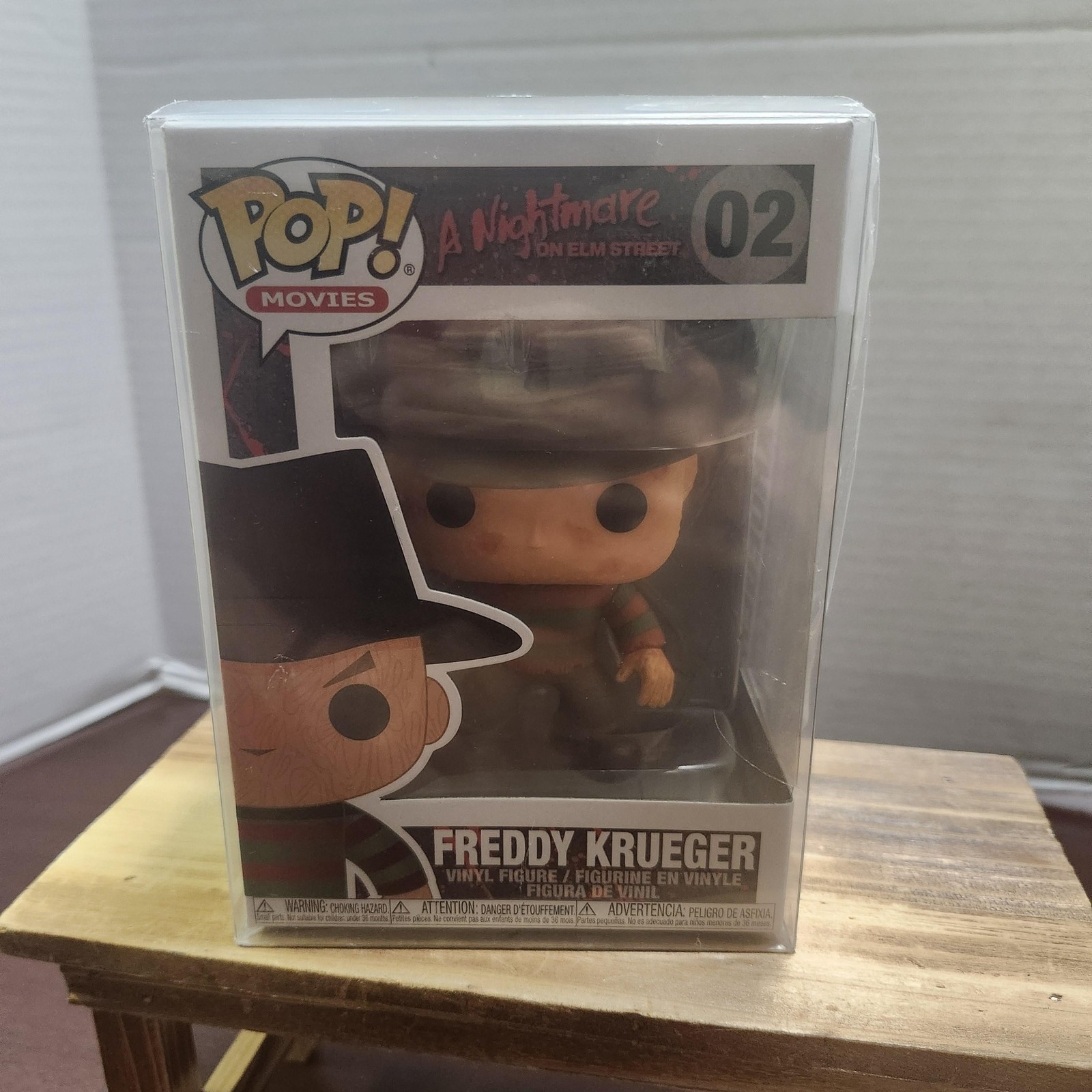 Funko Pop Movies Freddy Krueger 02 A Nightmare on Elm Street Vinyl Figure Boxed