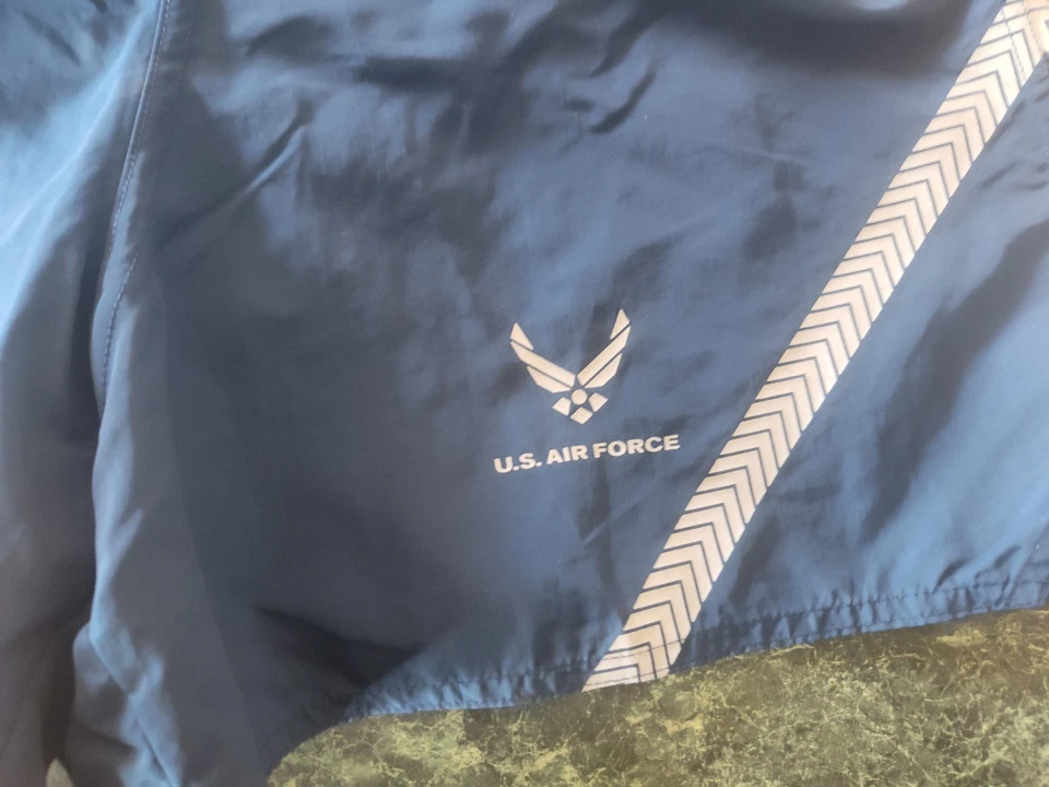 US Air Force Athletic Shorts Adult Blue PT Bootcamp Liner USAF Size XL - Image 3 of 3