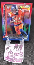 2025 Topps Chrome PAT BRYANT Red White Blue Refractor #313 Denver Broncos NFL