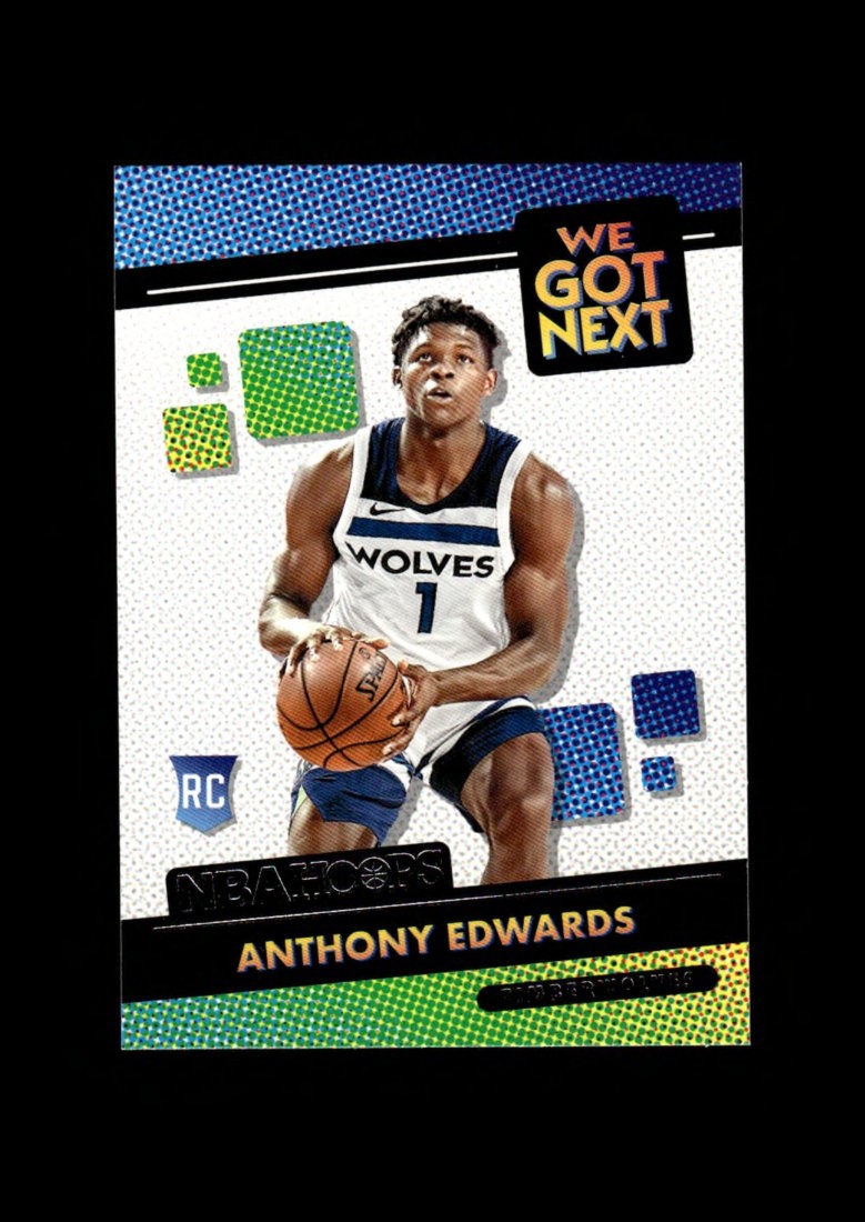 2020-21 NBA Hoops: #  1 Anthony Edwards We Got Next RC NM-MT OR BETTER