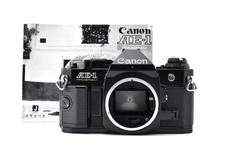 Canon AE-1 Program 35mm SLR Film Camera Black Body [MINT w/ Manual]