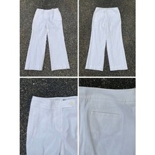 Minimalist Lightweight Jones New York Stretch 8P Linen Wideleg pant Professional