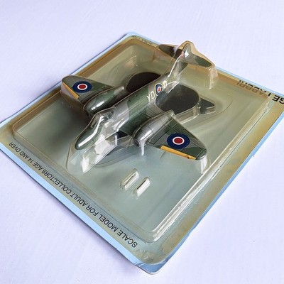 Gloster Meteor; Maßstab 1:100 Diecast; GE Fabbri; versiegelt auf Karte