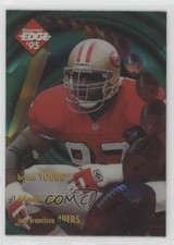 1995 Collector's Edge EdgeTech Quantum Bryant Young #31 HOF 0ha3