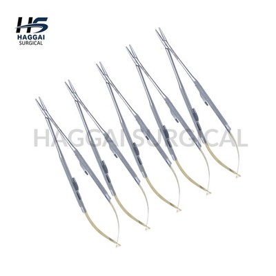 Castroviejo Needle Holder Straight 18cm TC Tip Stainless Steel Professional Tool
