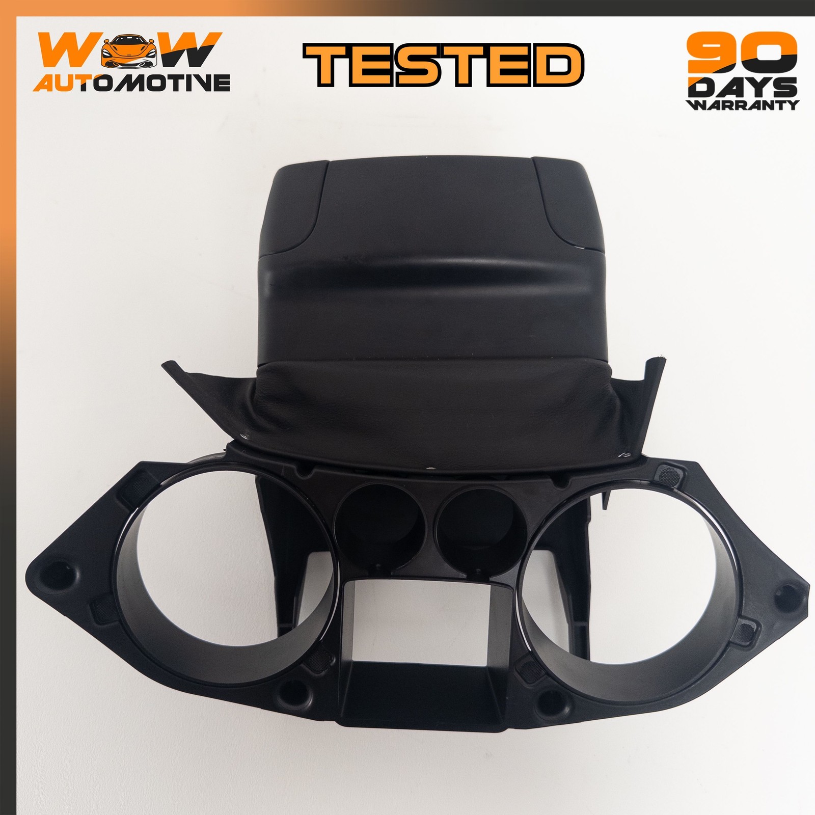 04-13 BENTLEY CONTINENTAL GTC STEERING COLUMN SPEEDOMETER COVER TRIM BLACK OEM
