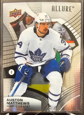 2021-22 Upper Deck Allure Auston Matthews #1 Toronto Maple Leafs
