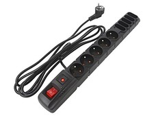 ACAR S10 3M BLACK ACAR S10 3 meter BLACK Steckdosenleiste: Absichernd Buchsen: 1