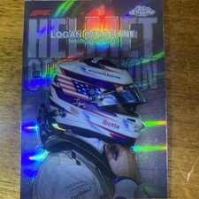 Logan Sargeant Helmet Collection Topps Chrome F1 Topps Chrome 2024