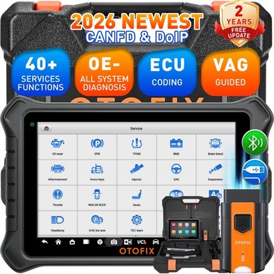 2026 OTOFIX D1 PROS2 PRO Profi KFZ OBD2 Diagnosegerät ALL SYSTEM ECU Coding TPMS