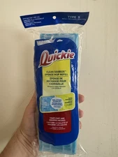 Retired Quickie Clean Squeeze Dual Sponge Mop Refill - Type S - Fits Mop #045