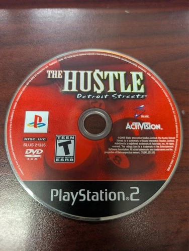 The Hustle: Detroit Streets (PS2, 2006) NO TRACKING - DISC ONLY 2692