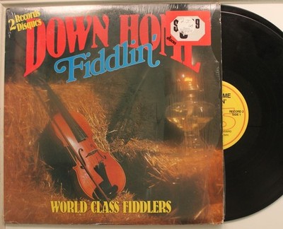 V/A 2 - Disc Lp Down Home Fiddlin' On Polytel - Vg++/ Vg++ (In Shrink!)