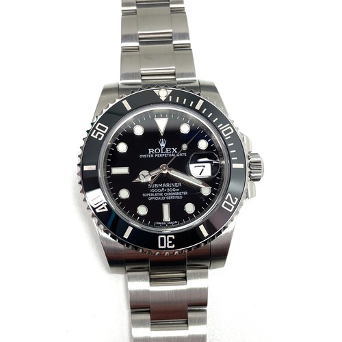 Rolex Submariner Date 116610LN Black Oyster Watch Steel 40mm 2016