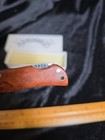 A.G. Russell Damascus Blade, Burl Handle Pocket Knife. very rare. — photo 5