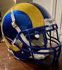 New Full Size Authentic Los Angeles Rams Schutt Air XP Football Helmet Adult L