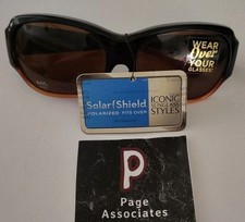 Foster Grant Solar Shield Fit over Sunglass Polarized Santa Monica M/L - CRML