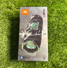 JBL Flip 7 Portable Bluetooth Wireless Speaker Green/Gray/Black Camo