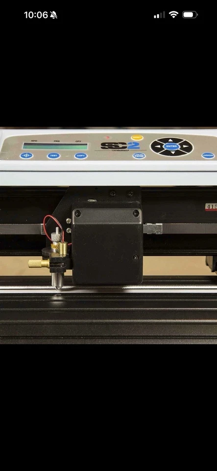 34" SC2 USCutter Vinyl Cutter Sign Shop Starter Kit w/Basket, Vinyl Tape Tools - Image 4 of 4