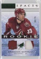 2014-15 Artifacts Rookies Emerald Jersey/Patch 68/75 Brandon Gormley Patch 0ka5