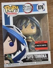 Funko Pop Animation Demon Slayer Giyu Tomioka # 876 AAA Exc - SEE PICS