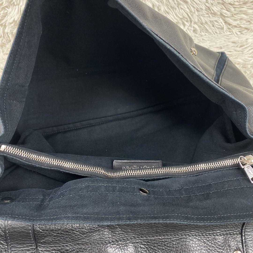 Yves Saint Laurent Muse Leather Handbag Black Wom… - image 7