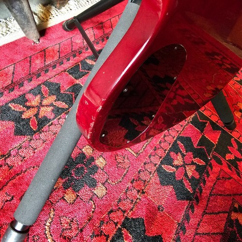 1973 Guild Jetstar JS-1 fretless Cherry - Picture 10 of 12