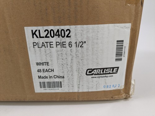 Carlisle KL20402 Kingline weiß Melamin 6 1/2" Kuchenteller/Dessert - 48er Pack - Bild 4 von 5