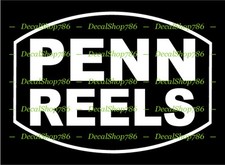 Penn Fishing Reels - Outdoors Sports - Vinyl Die-Cut Peel N' Stick Decal/Sticker