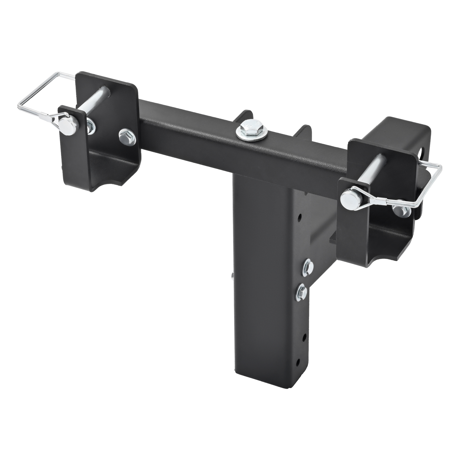 Trash Can Hauler Wheeled Garbage Can Towing Trailer Hitch Trash Transporter