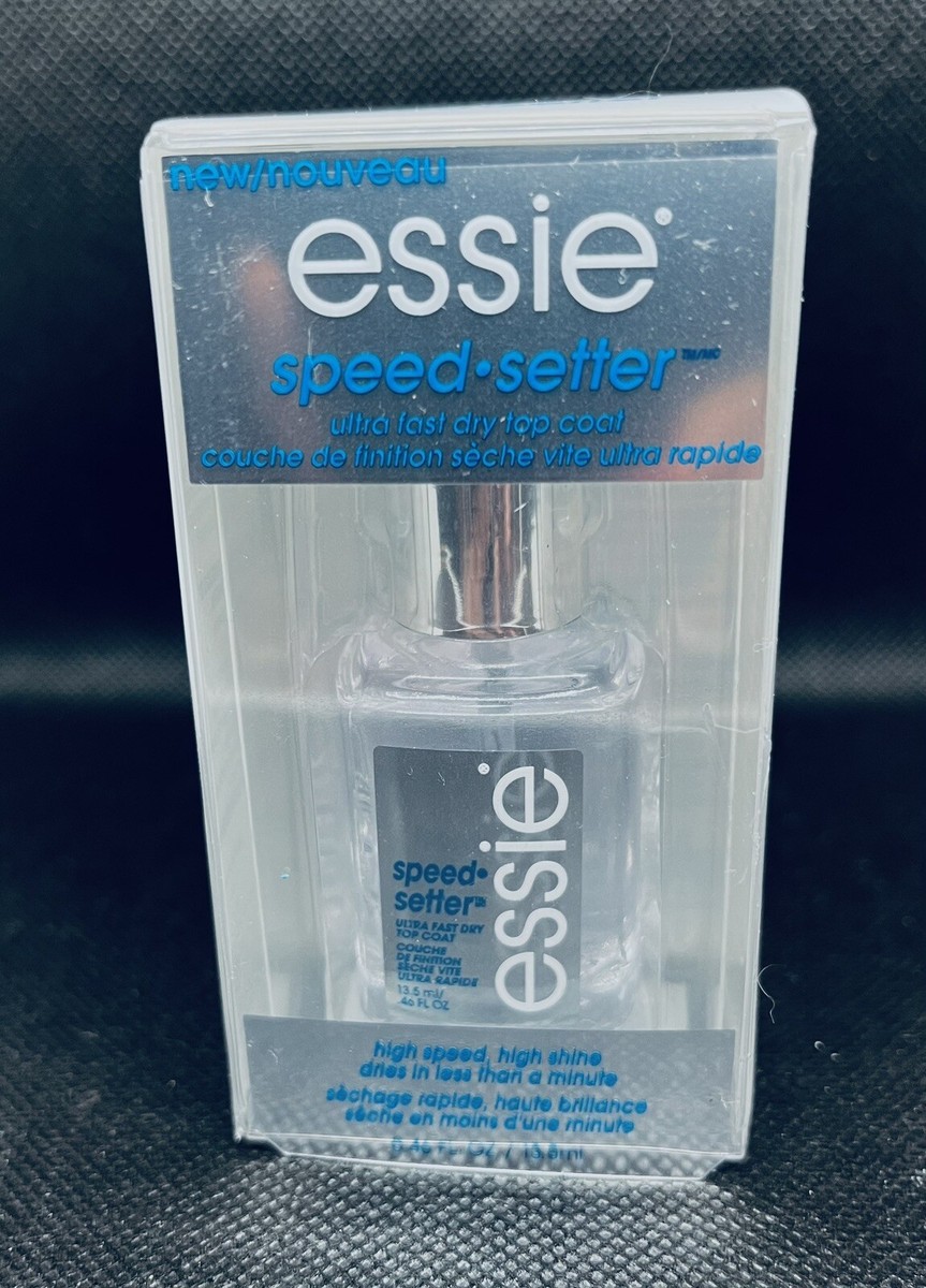 Pack ESSIE Speed Setter Top Coat Ultra Fast Dry Nail Polish