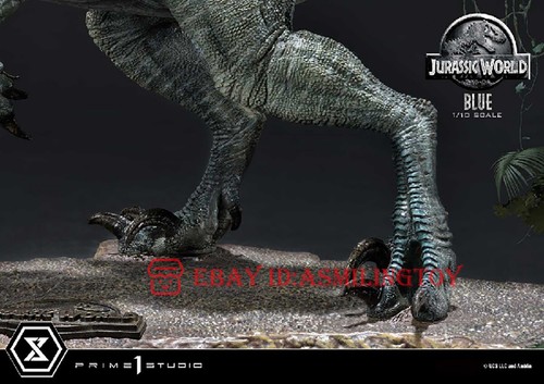 Estatua de dinosaurio azul jurásico Prime 1 Studio PCFJW-03 1/10 en stock - Imagen 6 de 10