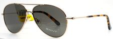 GANT GA7097 32N Gold Mens Aviator Full Rim Sunglasses 56-12-145 B:48