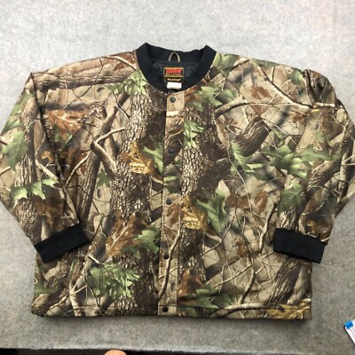 Stearns Dry Wear Hunting Rain Jacket Mens 2XL Realtree Camo