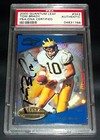 (PSA DNA) Rc Tom Brady Auto 2000 Quantum Rookie Brady Signed