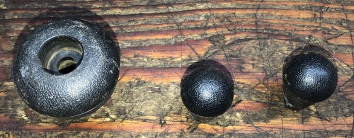 Lanzador de nieve Brute 29" MDL# 1695576 USADO OEM LOTE DE PERILLAS PN# 1714084SM-1732470SM x2 - Imagen 1 de 4